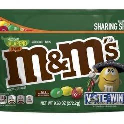 Joy's De'Lights M&M Mexican Jalapeño Peanut Share Size American Chocolate