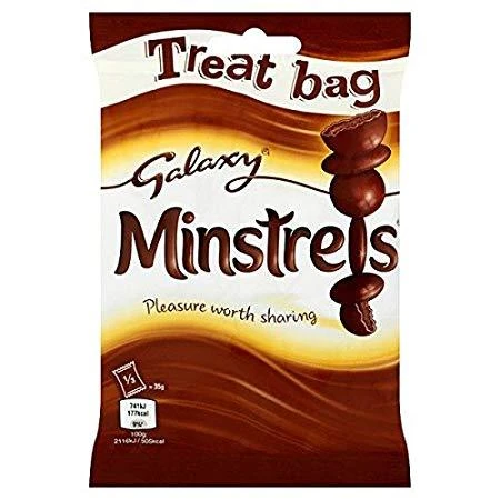 Joy's De'Lights Milk Chocolate Galaxy Minstrels Treat Bag Bulk 1 Joy's De'Lights Milk Chocolate Galaxy Minstrels Treat Bag Bulk