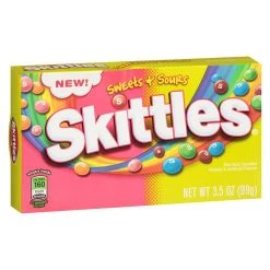 Joy's De'Lights Skittles Sweet And Sours Theatre Box All Candy
