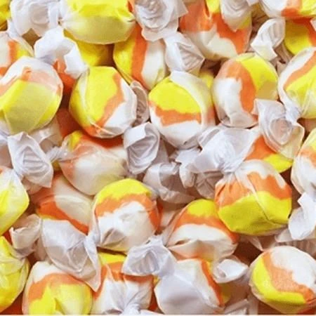 Joy's De'Lights All Candy Salt Water Taffy Candy Corn 2 Joy's De'Lights All Candy Salt Water Taffy Candy Corn