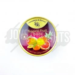 Joy's De'Lights Cavendish & Harvey Tropical Fruit Drops Tin Bulk
