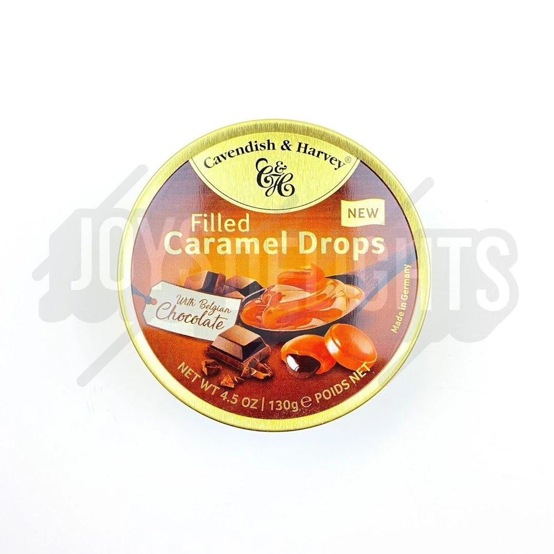 Joy's De'Lights Cavendish & Harvey Choc Filled Caramel Drops Bulk 1 Joy's De'Lights Cavendish & Harvey Choc Filled Caramel Drops Bulk