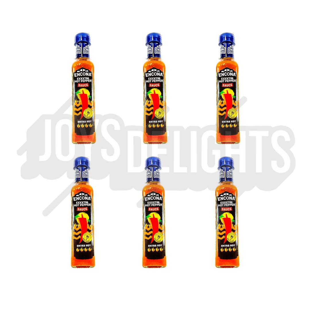 Joys Delights Lolly Shop Online Encona Extra Hot Pepper Sauce 142mL Bulk 1 Joys Delights Lolly Shop Online Encona Extra Hot Pepper Sauce 142mL Bulk
