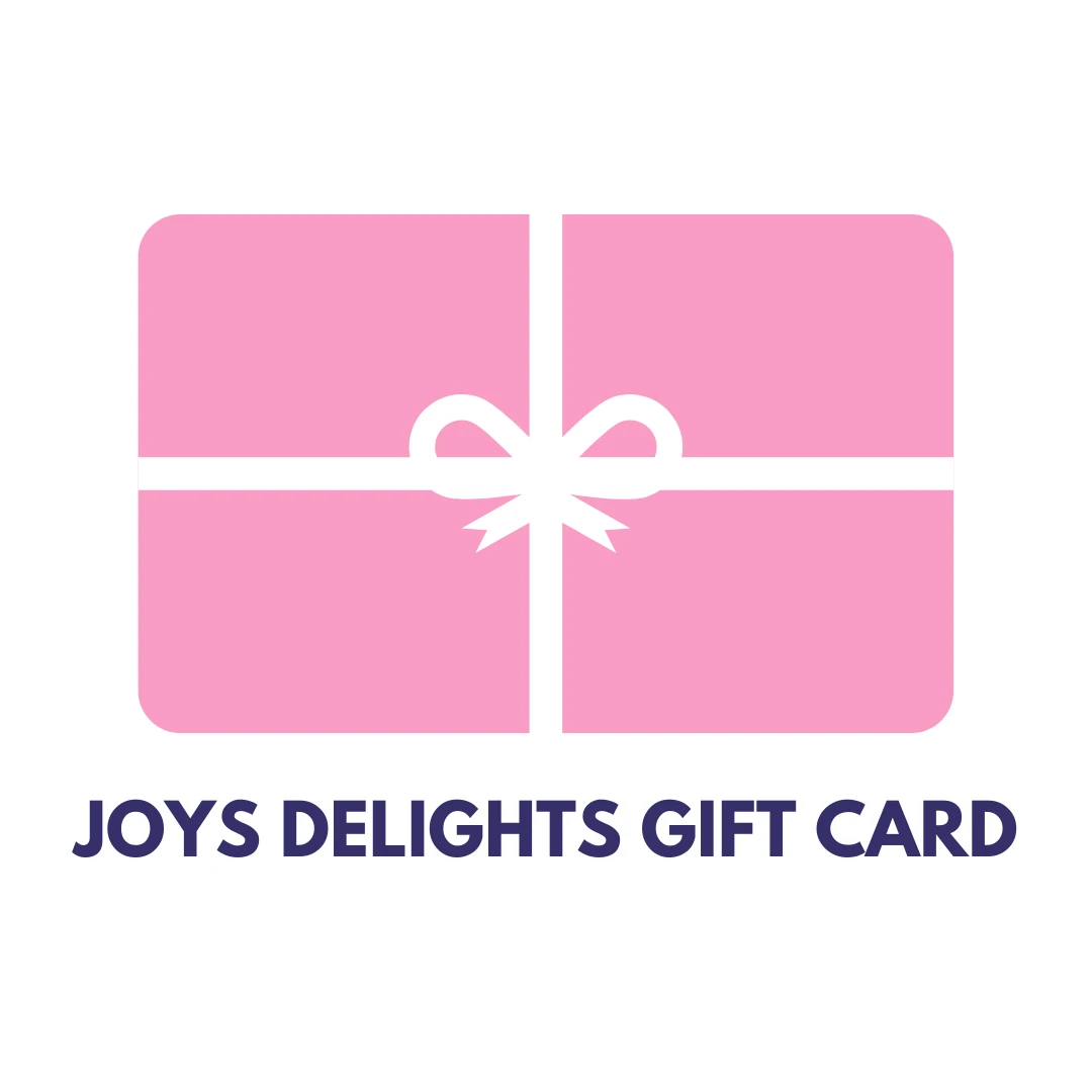 Joy's De'Lights Mystery Packs Joys Delights Gift Card 1 Joy's De'Lights Mystery Packs Joys Delights Gift Card