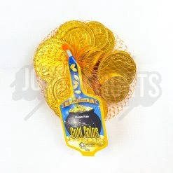 Joys Delights Lolly Shop Online Milk Choc Gold Coins 65g Single Milk Chocolate
