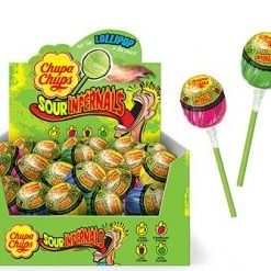 Joy's De'Lights Chupa Chups Sour Infernal Lollipop Single All Candy
