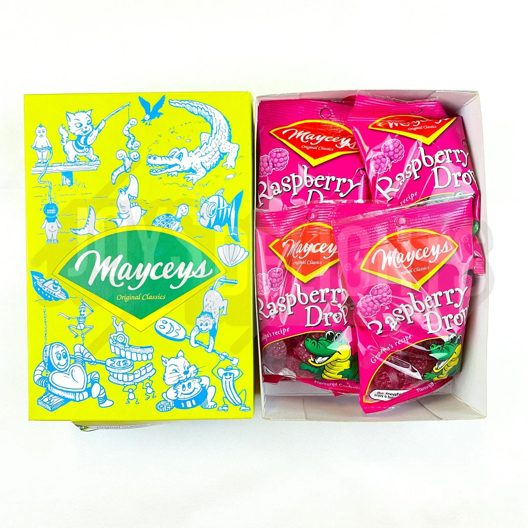 Joy's De'Lights Mayceys Raspberry Drops Bulk New Zealand Lollies 2 Joy's De'Lights Mayceys Raspberry Drops Bulk New Zealand Lollies