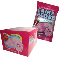 Joy's De'Lights Fairy Floss Strawberry Bulk