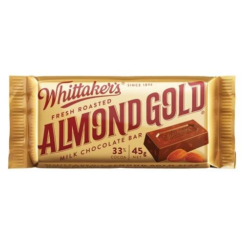 Joy's De'Lights All Candy Whittaker's Almond Gold Slab 1 Joy's De'Lights All Candy Whittaker's Almond Gold Slab