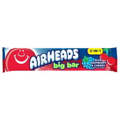 Joy's De'Lights All Candy Airheads Big Bar Blue Raspberry & Cherry