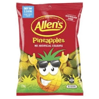 Country Vic All Candy Allen's Pineapples 3 Country Vic All Candy Allen's Pineapples