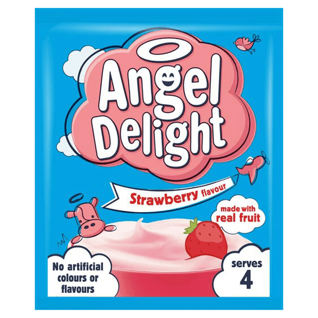 Joy's De'Lights All Candy Angel Delight Strawberry 59g 1 Joy's De'Lights All Candy Angel Delight Strawberry 59g