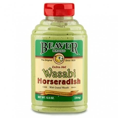 Joy's De'Lights Beaver Wasabi Horseradish 354g Condiments 1 Joy's De'Lights Beaver Wasabi Horseradish 354g Condiments