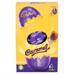 Joys Delights Lolly Shop Online Milk Chocolate Cadbury Caramel Egg Pack Medium 139g
