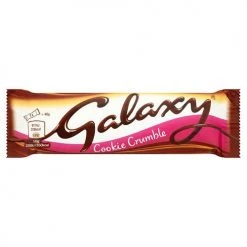 Joys Delights Lolly Shop Online Galaxy Cookie Crumble 40g Bulk Milk Chocolate