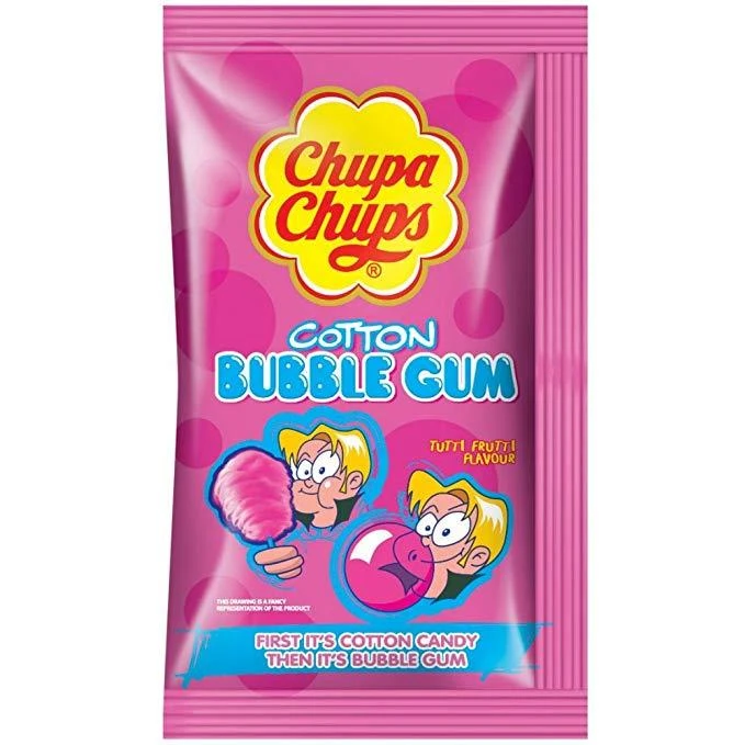 Joy's De'Lights All Candy Chupa Chups Cotton Bubble Gum Tutti Frutti 1 Joy's De'Lights All Candy Chupa Chups Cotton Bubble Gum Tutti Frutti