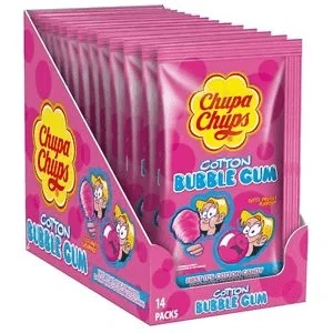 Funworks Chupa Chups Cotton Gum Tutti Frutti Bulk 1 Funworks Chupa Chups Cotton Gum Tutti Frutti Bulk