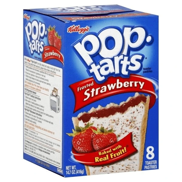 Joy's De'Lights American Groceries Poptarts Strawberry Frosted 1 Joy's De'Lights American Groceries Poptarts Strawberry Frosted