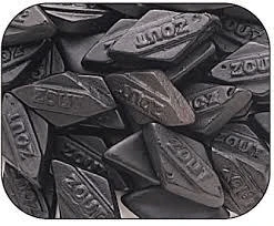 Joy's De'Lights Dutch Licorice Small Diamonds