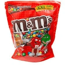 0 American Chocolate M&M'S Peanut Butter XXL Bag 1.417kg