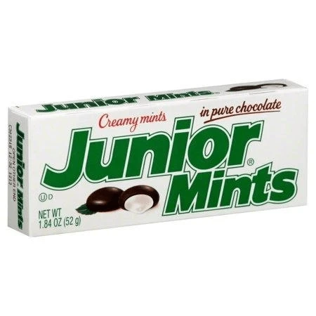 Joy's De'Lights American Chocolate Junior Mints 52g Bulk 2 Joy's De'Lights American Chocolate Junior Mints 52g Bulk