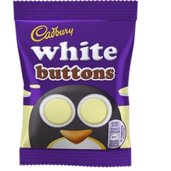 Joy's De'Lights Cadbury White Buttons 32g All Candy