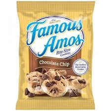 Joys Delights Lolly Shop Online American Chocolate Famous Amos Choc Chip Cookies 56g