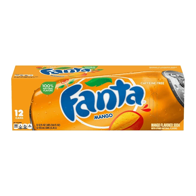 Joy's De'Lights Parties Fanta Mango 12 Pack 1 Joy's De'Lights Parties Fanta Mango 12 Pack