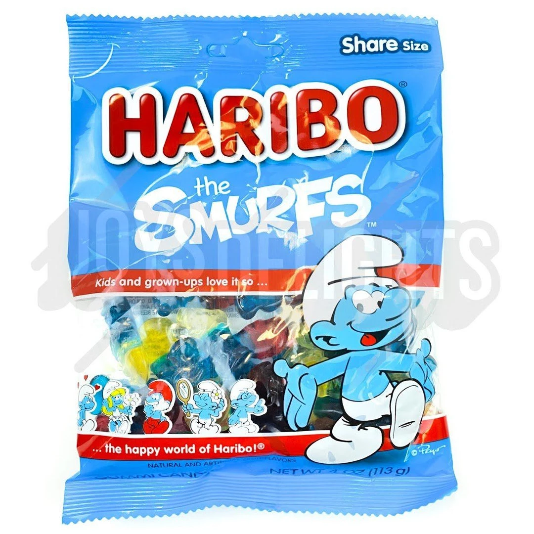 Joy's De'Lights Haribo Gummy Smurfs 1 Joy's De'Lights Haribo Gummy Smurfs