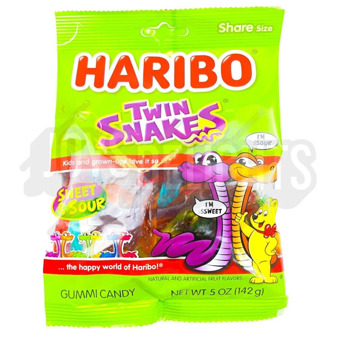 Joy's De'Lights Haribo Twin Snake 142g 1 Joy's De'Lights Haribo Twin Snake 142g