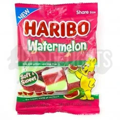 Joys Delights Lolly Shop Online Haribo Soft Watermelon 117g Bulk
