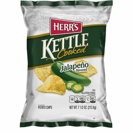 Joys Delights Lolly Shop Online Herrs Kettle Potato Chips Jalapeno American Chips 1 Joys Delights Lolly Shop Online Herrs Kettle Potato Chips Jalapeno American Chips