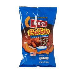 Joys Delights Lolly Shop Online Herr's Buffalo Blue Cheese Curls 170g On Sale