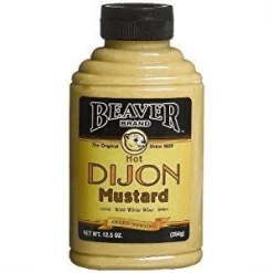 Joy's De'Lights Beaver Hot Dijon Mustard 354g Condiments