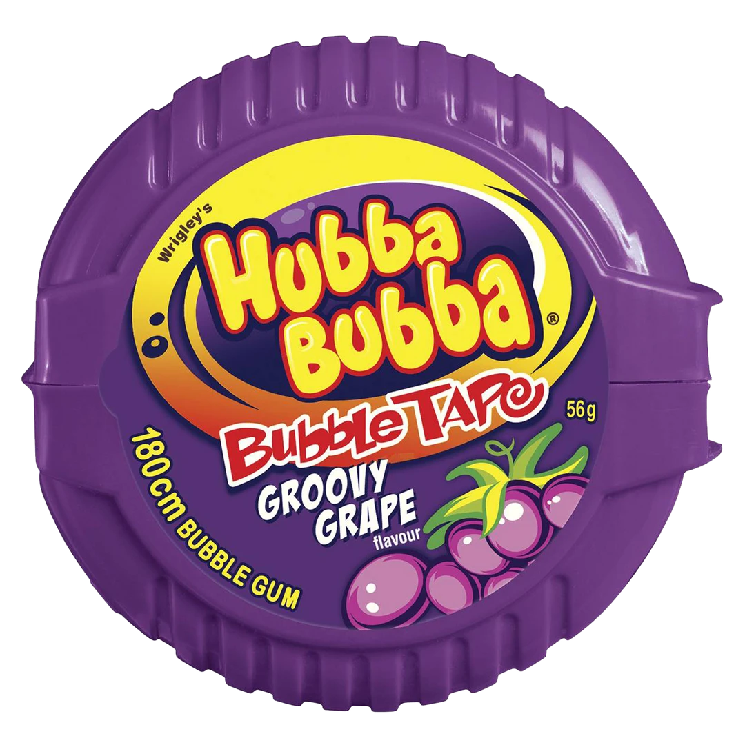 The Professors All Candy Hubba Bubba Tape Grape 1 The Professors All Candy Hubba Bubba Tape Grape