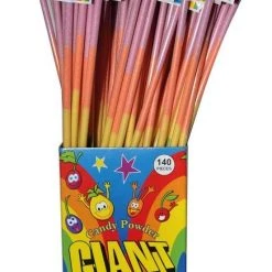 Joy's De'Lights Giant Rainbow Straws Bulk