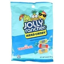 Candy Jolly Rancher Tropical 184g Bulk American Lollies