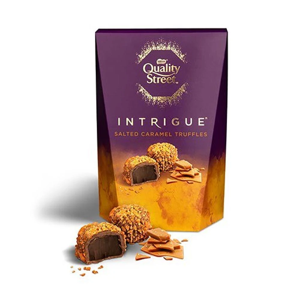Funworks Quality Street Intrigue Salted Caramel Truffles 200g 1 Funworks Quality Street Intrigue Salted Caramel Truffles 200g