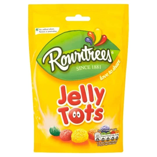 Funworks Rowntree's Jelly Tots Pouch 150g All Candy 2 Funworks Rowntree's Jelly Tots Pouch 150g All Candy