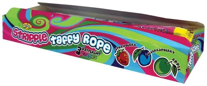 Joy's De'Lights Stripple Taffy Multicolour Rope 1 Joy's De'Lights Stripple Taffy Multicolour Rope