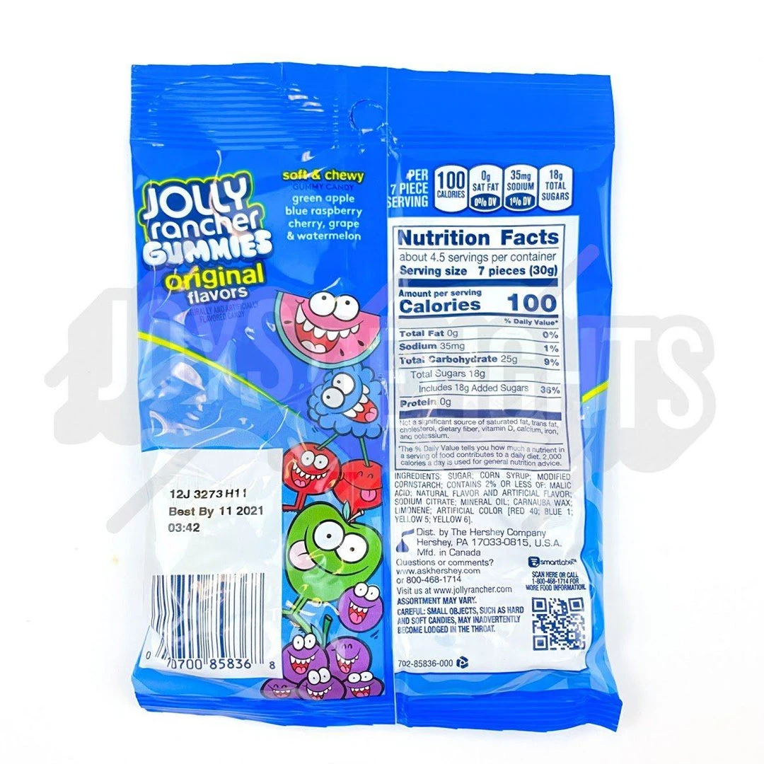 Joy's De'Lights Jolly Rancher Gummies 141g All Candy 2 Joy's De'Lights Jolly Rancher Gummies 141g All Candy