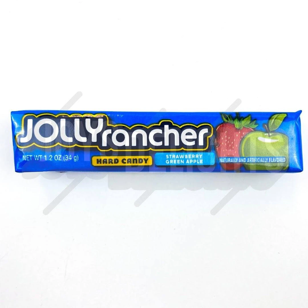 Candy Jolly Rancher Strawberry Green Apple 34g 2 Candy Jolly Rancher Strawberry Green Apple 34g