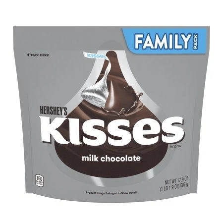 Joy's De'Lights Hershey's Kisses Family Size Bag 506g Milk Chocolate 1 Joy's De'Lights Hershey's Kisses Family Size Bag 506g Milk Chocolate
