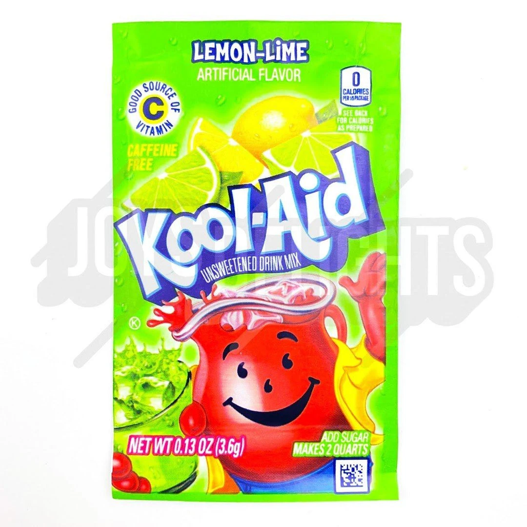 Joy's De'Lights Kool Aid Lemon Lime Sachet Bulk 2 Joy's De'Lights Kool Aid Lemon Lime Sachet Bulk