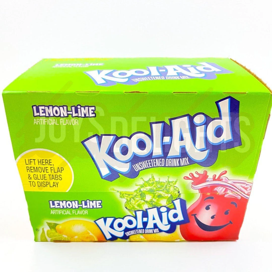 Joy's De'Lights Kool Aid Lemon Lime Sachet Bulk 1 Joy's De'Lights Kool Aid Lemon Lime Sachet Bulk