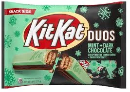 Joys Delights Lolly Shop Online Kit Kat Duos Mint & Dark Chocolate 277g American Chocolate 1 Joys Delights Lolly Shop Online Kit Kat Duos Mint & Dark Chocolate 277g American Chocolate