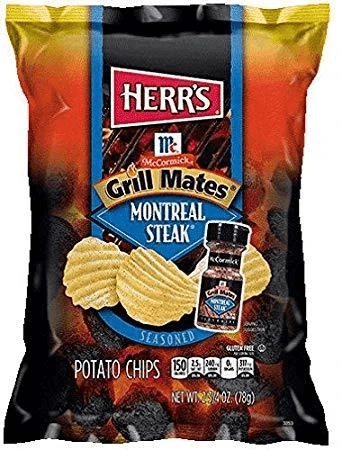 Joy's De'Lights Herrs Montreal Steak Chips 1 Joy's De'Lights Herrs Montreal Steak Chips