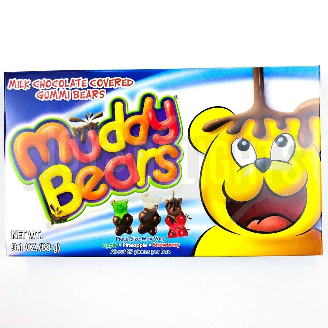 Joy's De'Lights Choc Muddy Bears 88g 1 Joy's De'Lights Choc Muddy Bears 88g