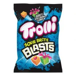 Joys Delights Lolly Shop Online Trolli Extreme Sour Brite Blasts 120g Bulk