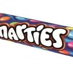 Joy's De'Lights Smarties Tube 120g Bulk Milk Chocolate